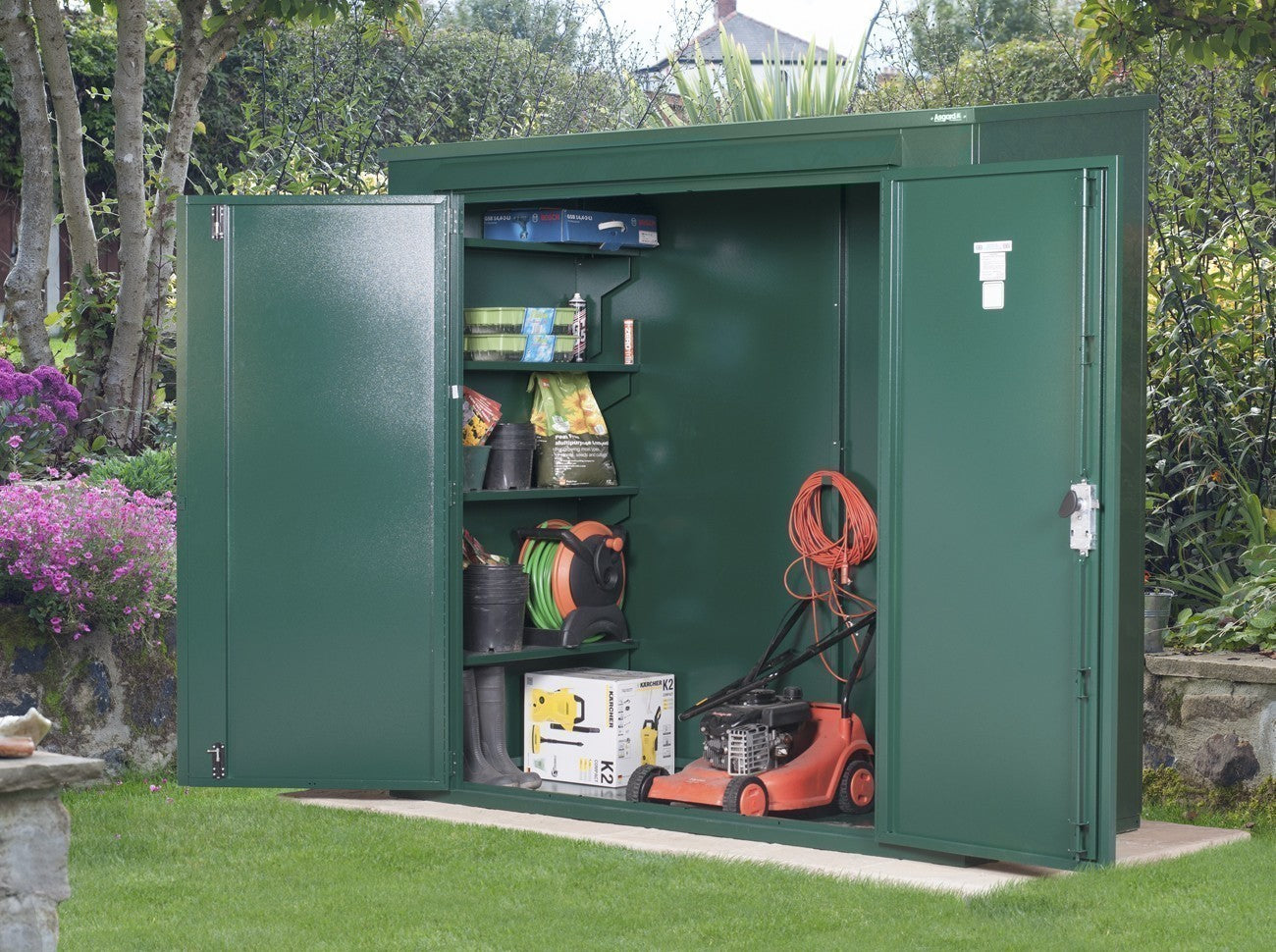 ASGARD Trojan Plus Combined Garden & Bike Shed 7'x3'