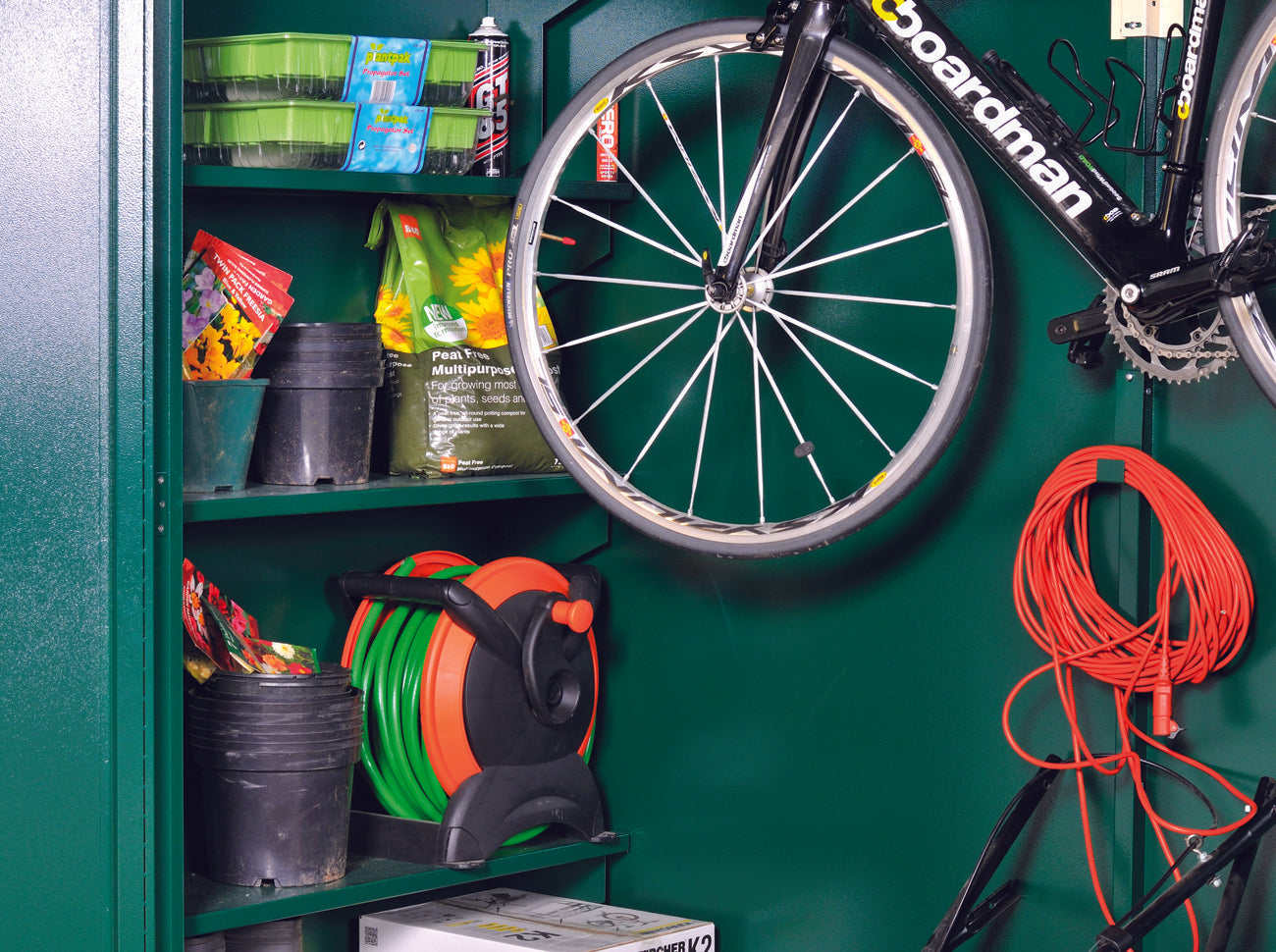 ASGARD Trojan Plus Combined Garden & Bike Shed 7'x3'