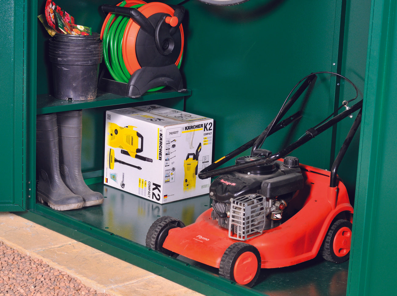 ASGARD Trojan Plus Combined Garden & Bike Shed 7'x3'