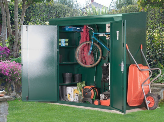 ASGARD Trojan Plus Combined Garden & Bike Shed 7'x3'