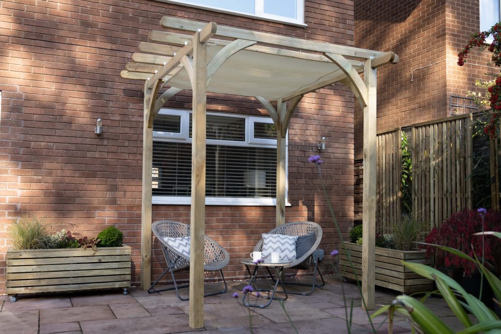 Ultima Pergola - 2.4 x 2.4m with Canopy