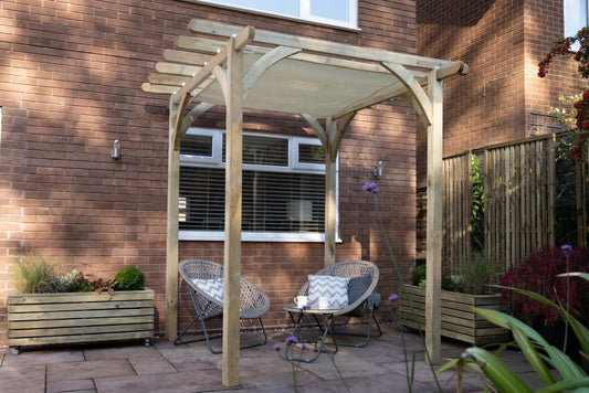 Ultima Pergola - 2.4 x 2.4m with Canopy