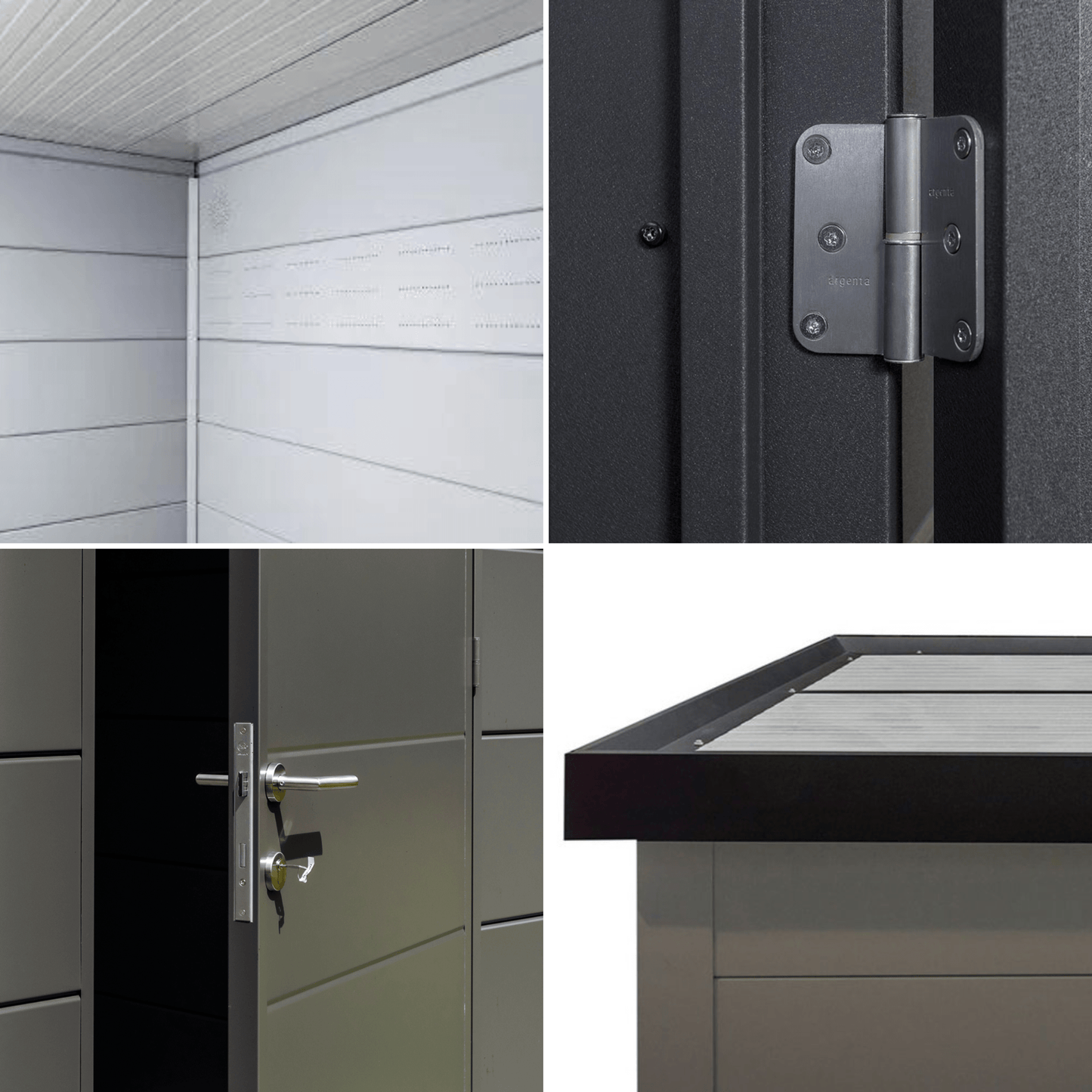 Telluria Luminato Steel Garden Room - 3m x 3m (10x10ft)