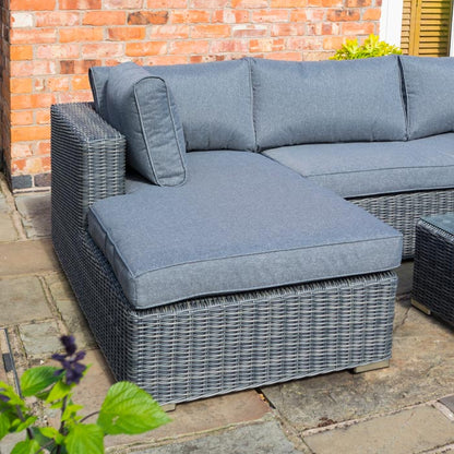 Vienna Lounger Set - Grey Weave