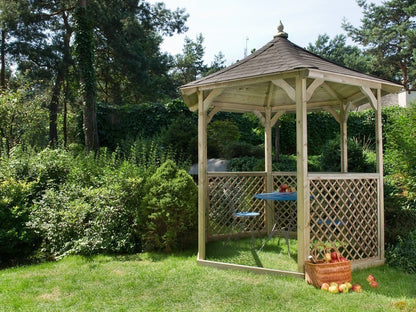 Jagram Vivaldi Gazebo - Large (With Trellis infills)