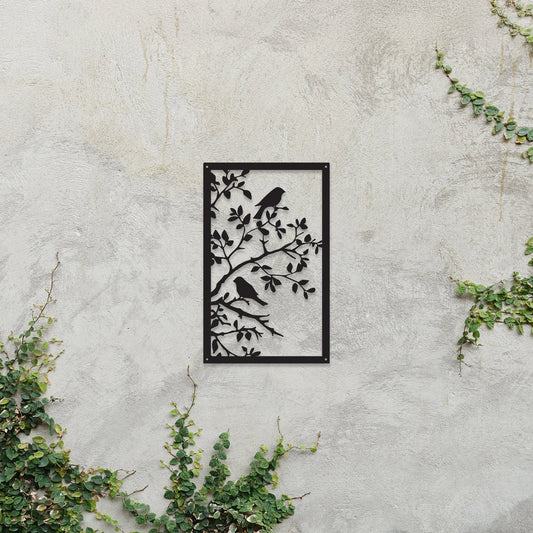 Song Birds in the Tree, SunCatcher Acrylic Wall Art Design