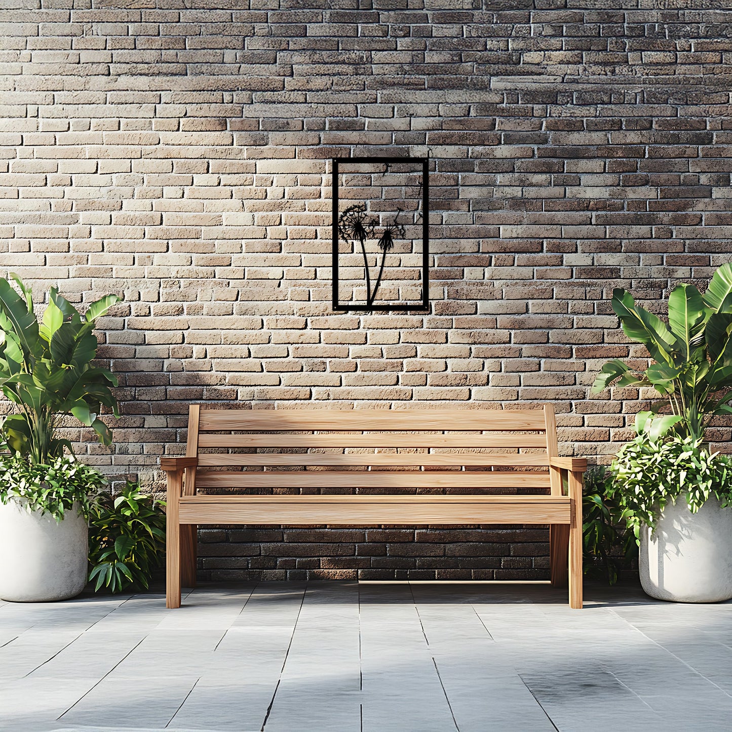 Dandelion in the Wind, SunCatcher Acrylic Wall Art Design