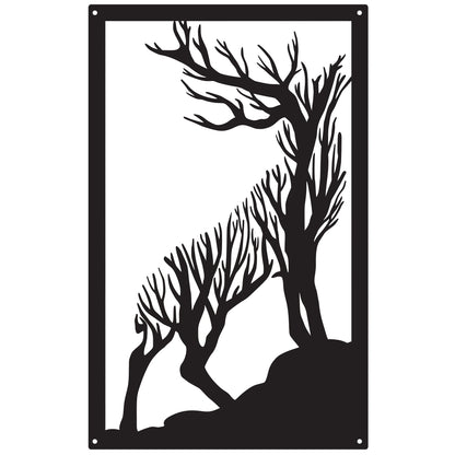 Roaring Stag, SunCatcher Wall Art Highland Stag Design