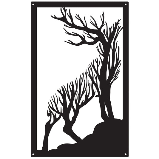 Roaring Stag, SunCatcher Wall Art Highland Stag Design