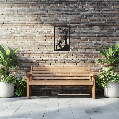 Roaring Stag, SunCatcher Wall Art Highland Stag Design