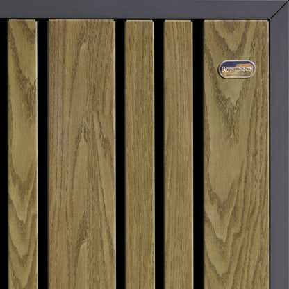 Rowlinson Wimbledon Single Bin Store - Anthracite/Oak