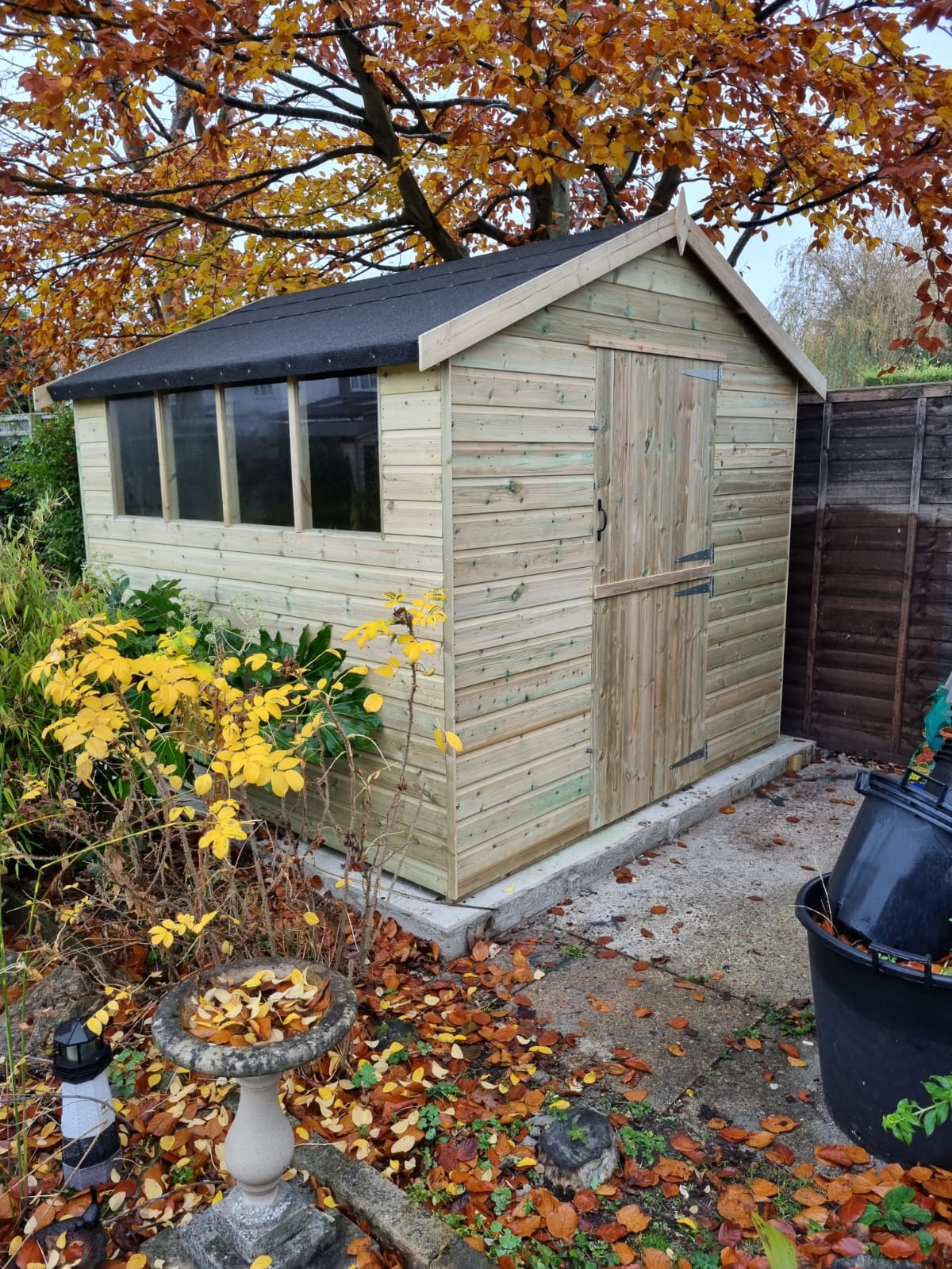 Supreme Shed 6'x5' with Pent or Apex Roof