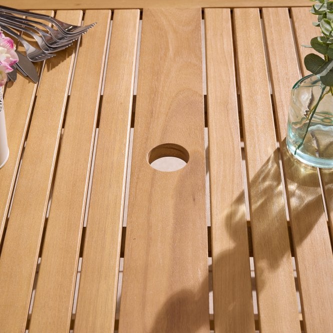 Ashdown Folding 6 Seat Oval Dining Set With Cushions