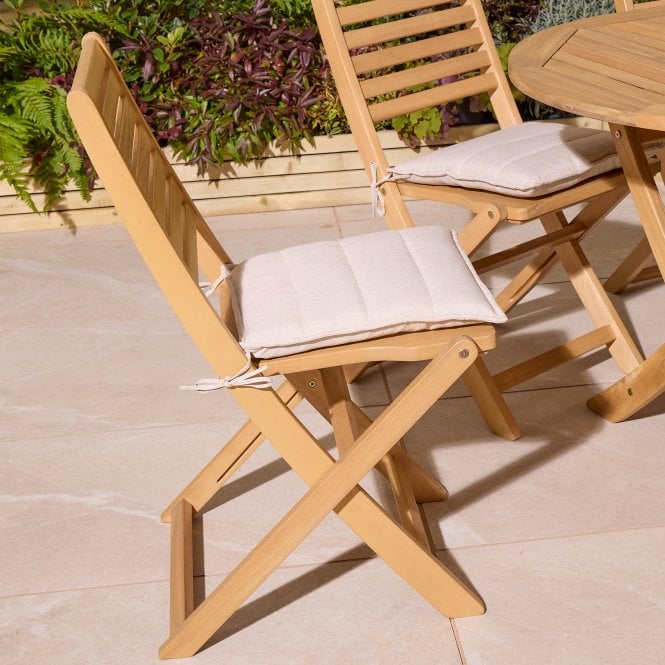 Ashdown Folding 8 Seat Oval Dining Set With Cushions