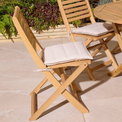 Ashdown Folding 8 Seat Oval Dining Set With Cushions