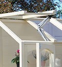 Victorian Tall Wall Greenhouse with Auto Vent