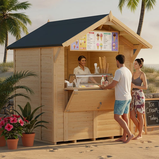 Bertilo Loglap Market Stall / Kiosk