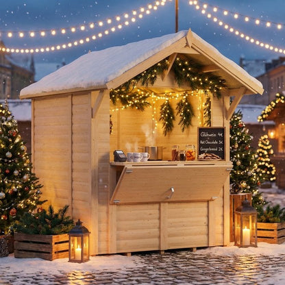 Bertilo Loglap Market Stall / Kiosk