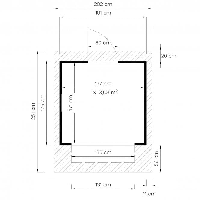Bertilo Loglap Market Stall / Kiosk