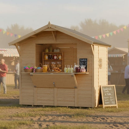 Bertilo Loglap Market Stall / Kiosk