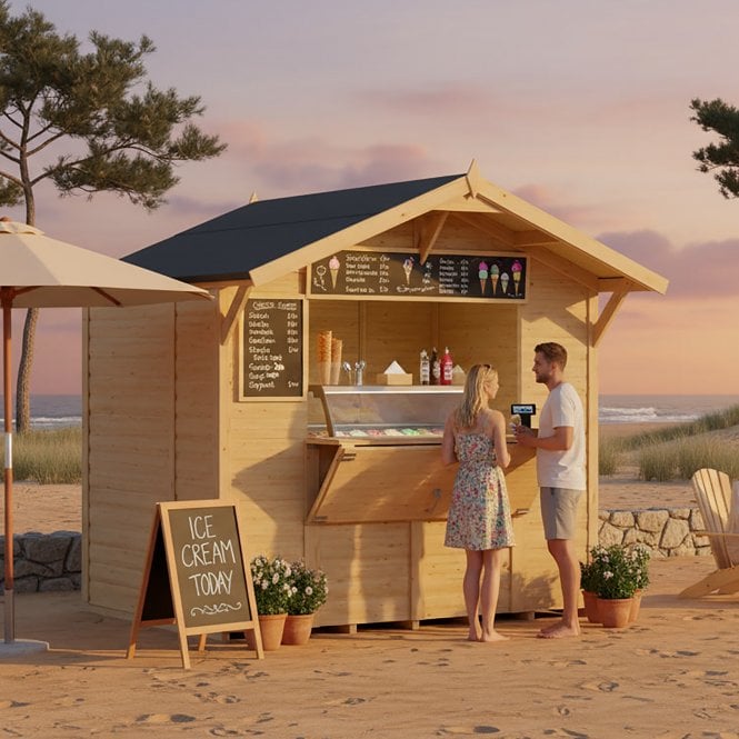 Bertilo Loglap Market Stall / Kiosk