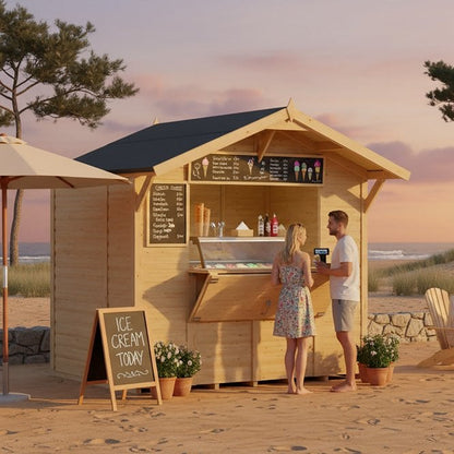 Bertilo Loglap Market Stall / Kiosk