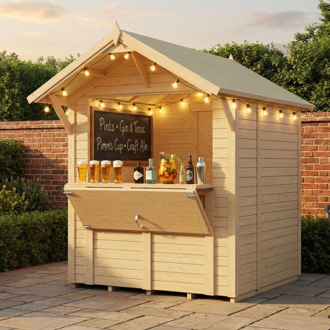 Bertilo Tongue & Groove Market Stall / Kiosk