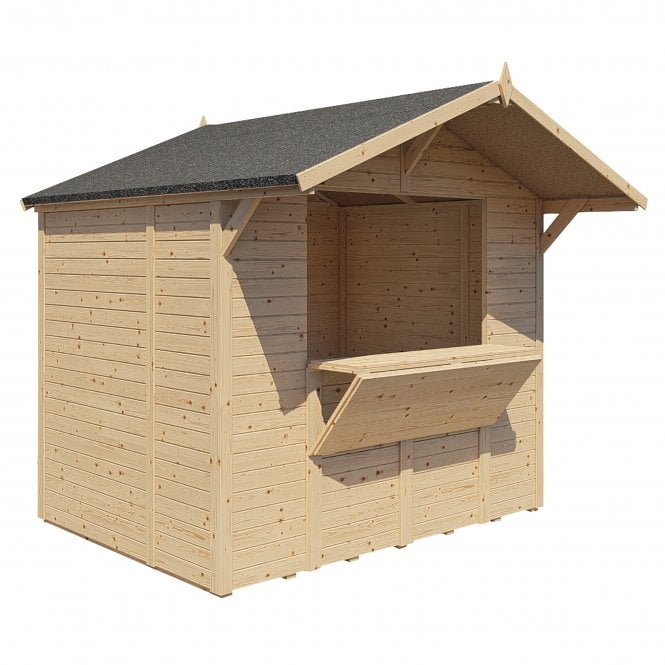 Bertilo Tongue & Groove Market Stall / Kiosk