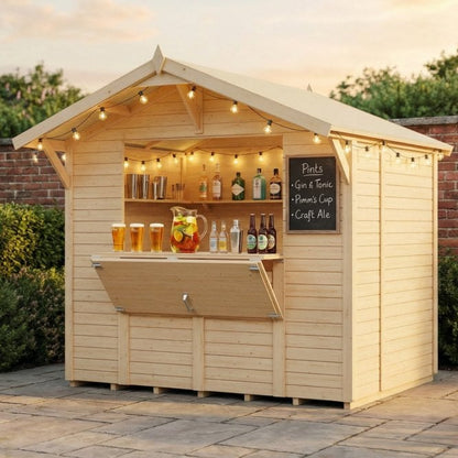 Bertilo Tongue & Groove Market Stall / Kiosk