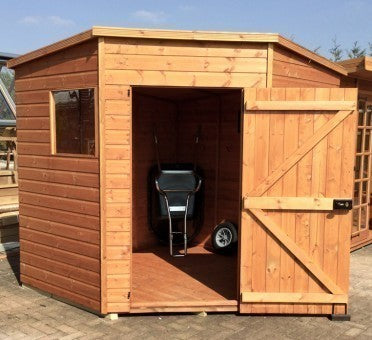 Bewdley Corner Shed 8x8