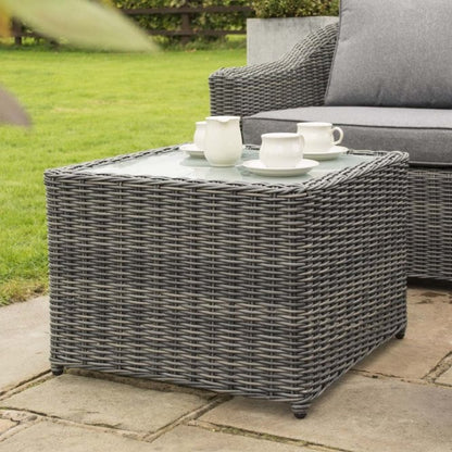 Rowlinson Bunbury Corner Set Grey Weave