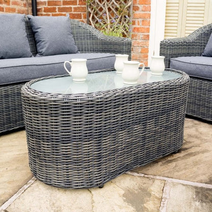 Rowlinson Bunbury Sofa Lounging Set Natural or Grey
