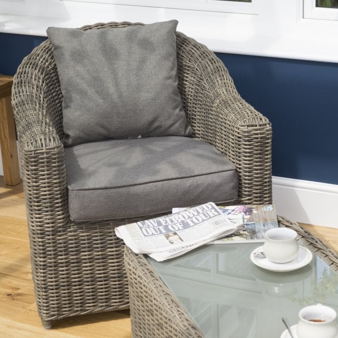 Rowlinson Bunbury Sofa Lounging Set Natural or Grey