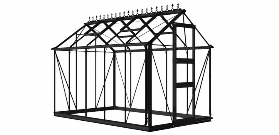 Halls Cotswold Burford 610 Greenhouse