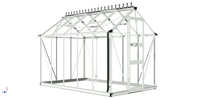 Halls Cotswold Burford 610 Greenhouse