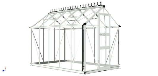 Halls Cotswold Burford 610 Greenhouse