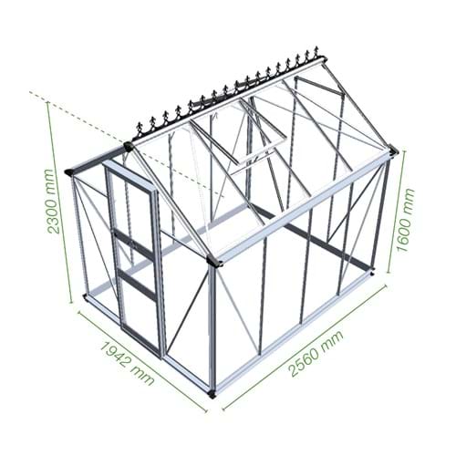 Halls Cotswold Burford 68 Greenhouse
