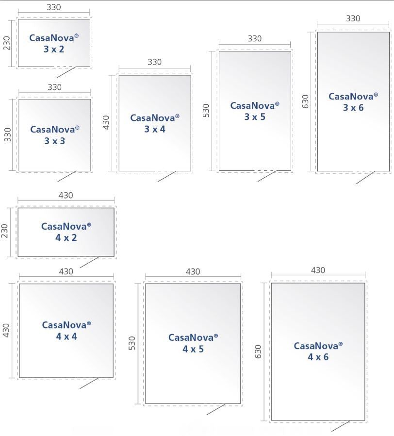 Biohort Casanova Metal Shed 3mx4m