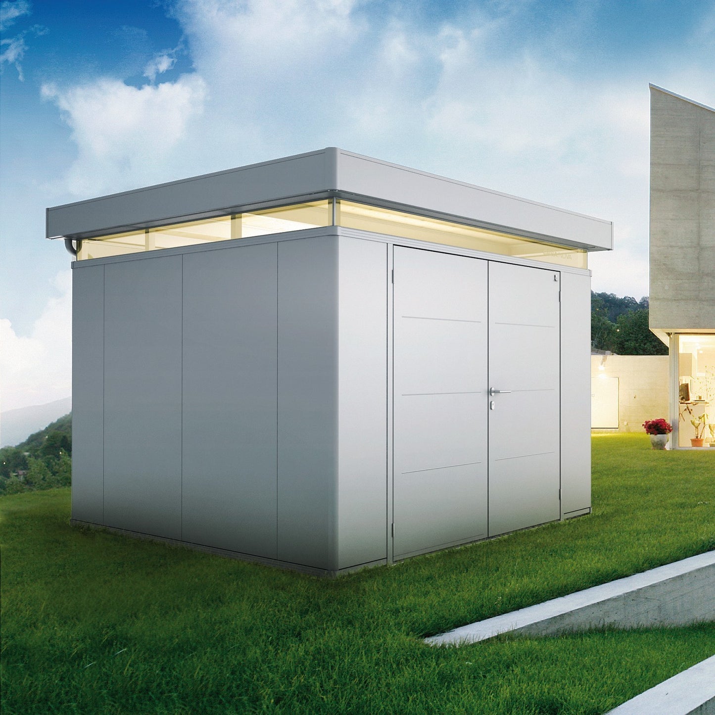 Biohort Casanova Metal Shed 4mx5m