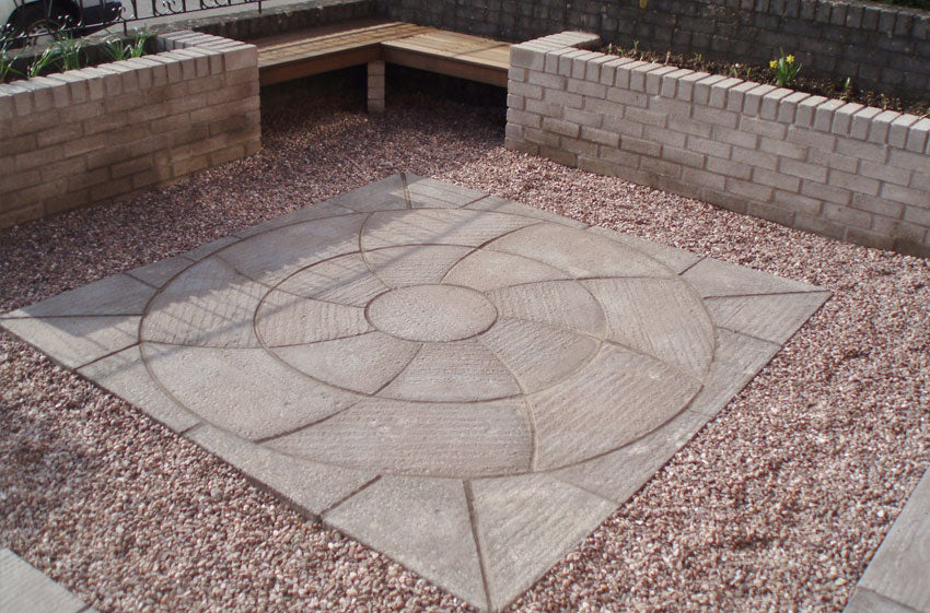 Catherine Wheel Kit 2.09m Barley/Slate