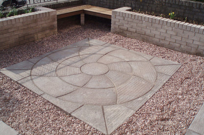 Catherine Wheel Kit 2.09m Barley/Slate
