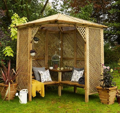 Valencia Corner Arbour