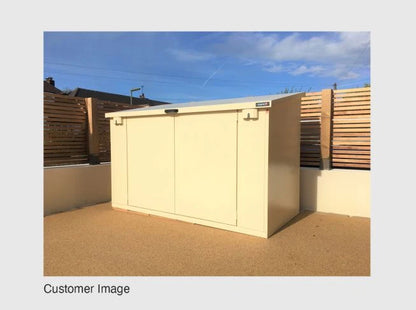 ASGARD Access Bike Store Metal Shed 6'9x3'5