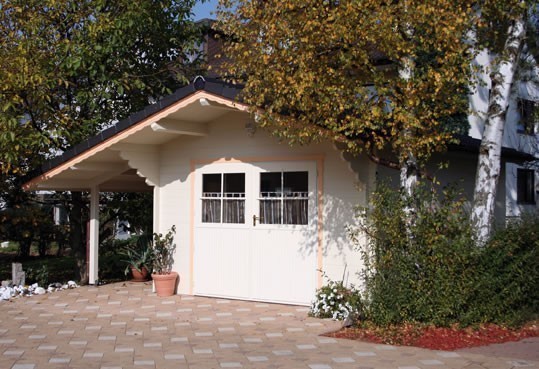 Premium Log Garage 4mx5m