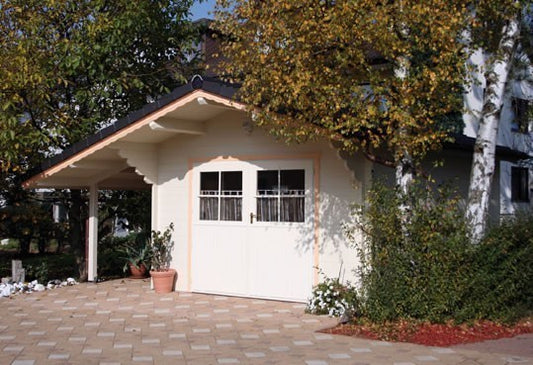 Premium Log Garage 4mx5m