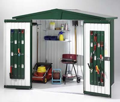 Biohort Europa 5 Metal Shed 3.16mx2.28m