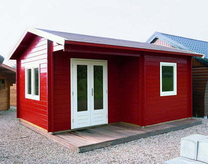 Lugarde Ruben Log Cabin 4.0m x 5.0m - including Floor