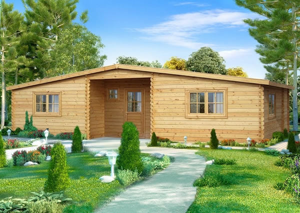 Kristi Log Cabin 11mx6m - 44mm