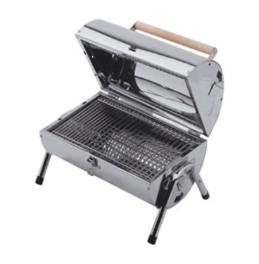 Explorer Stainless Steel Charcoal Barrel BBQ