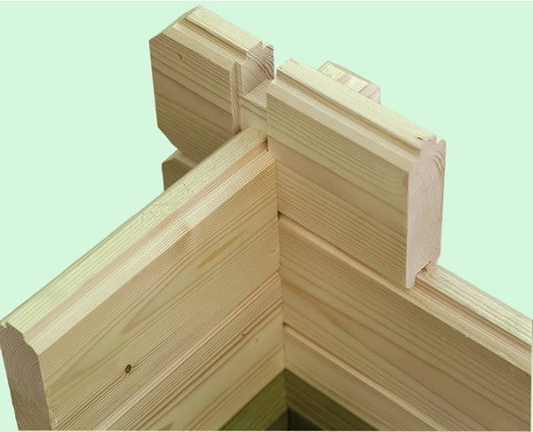 Lugarde Rome 44mm Log Cabin 3.0 x 3.0m